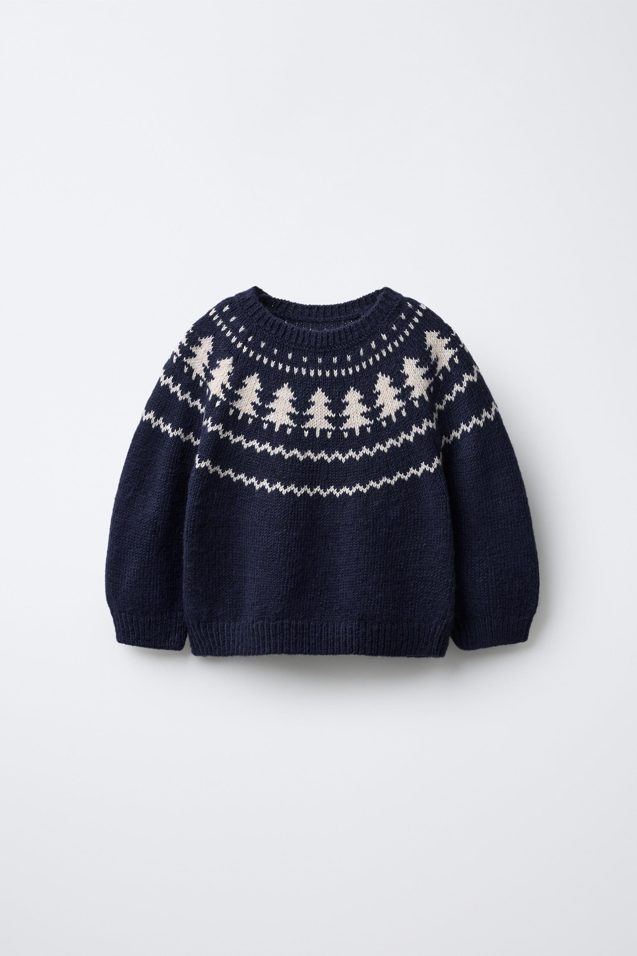 TREE JACQUARD KNIT JUMPER
